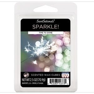 NEW ScentSationals Sparkle! Scented Wax Melts 2.5 Oz